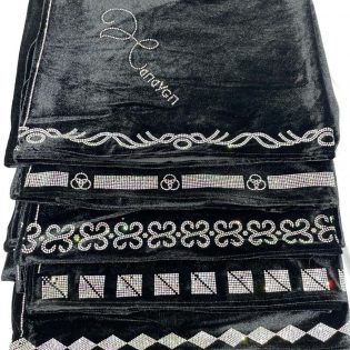 Velvet Diamante Scarf
