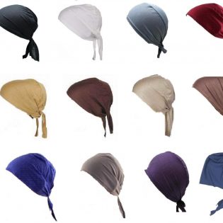 Under Hijab Tie Back Cap