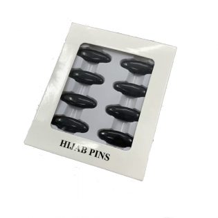 Boxed Hijab Pins Black