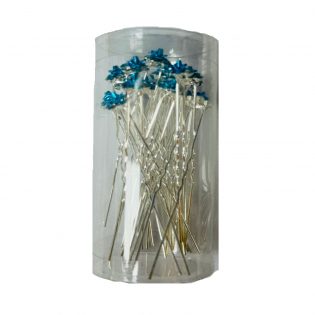 Floral Hair Pins in Many Colours