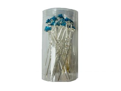 Floral Hair Pins in Many Colours
