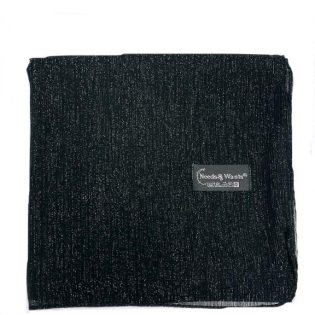 Shimmer Scarf Black