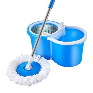 Spin Microfibre Mop Blue