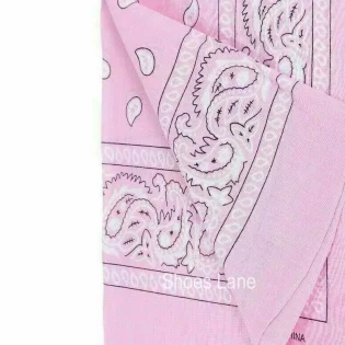 Baby Pink Paisley Bandana