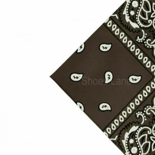 Chocolate Paisley Bandana