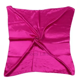 Satin Scarf Fuchsia (90 x 90 cm)