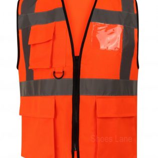 Hi Vis High Visibilty Vest Orange