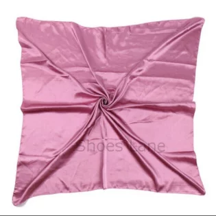 Satin Scarf Onion Pink (90 x 90 cm)