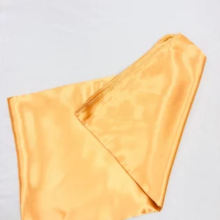Satin Scarf Peach (90 x 90 cm)