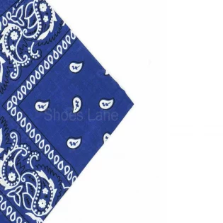 Royal Blue Paisley Bandana