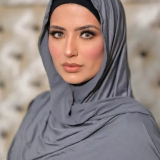 Jersey Scarf Dark Grey