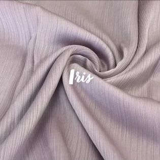 Chiffon Crape Scarf Iris