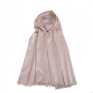 Shimmer Scarf Light Pink