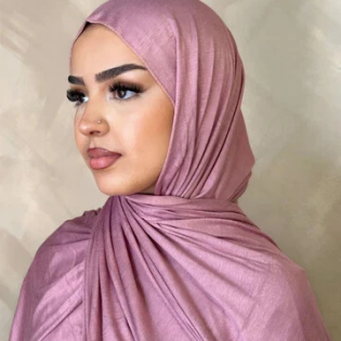 Jersey Scarf Nude Pink