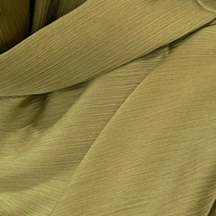 Chiffon Crape Scarf Olive Green