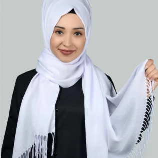 Polyester Scarf White