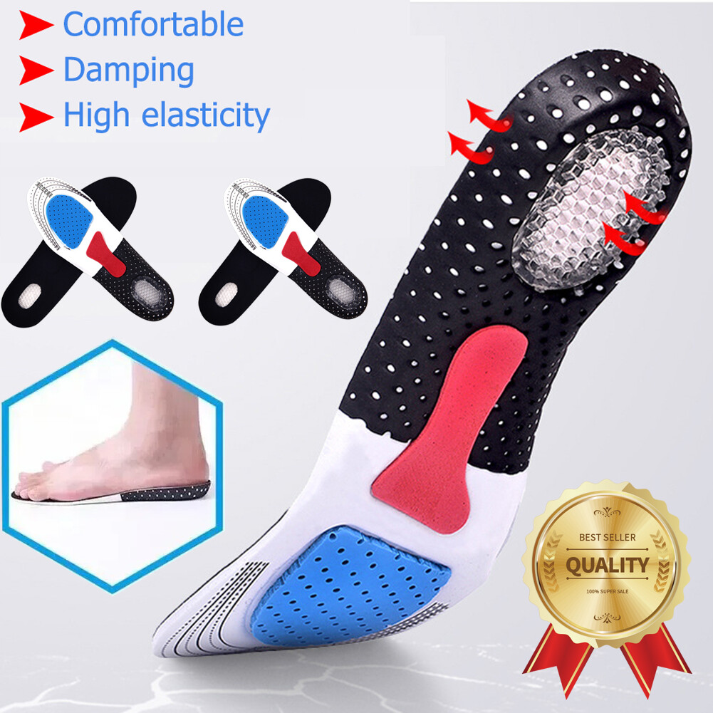 Heavy Duty Shoe Men Insole Orthotic Foot Arthritis Pain relief Non Slip Gasket - Image 3